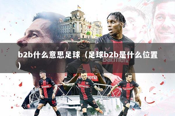 b2b什么意思足球（足球b2b是什么位置）