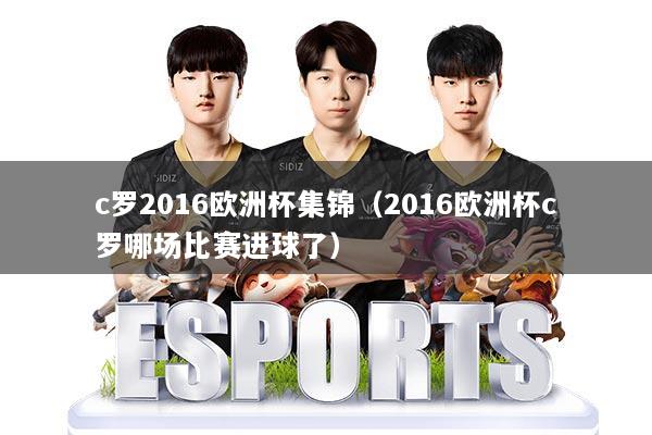 c罗2016欧洲杯集锦（2016欧洲杯c罗哪场比赛进球了）